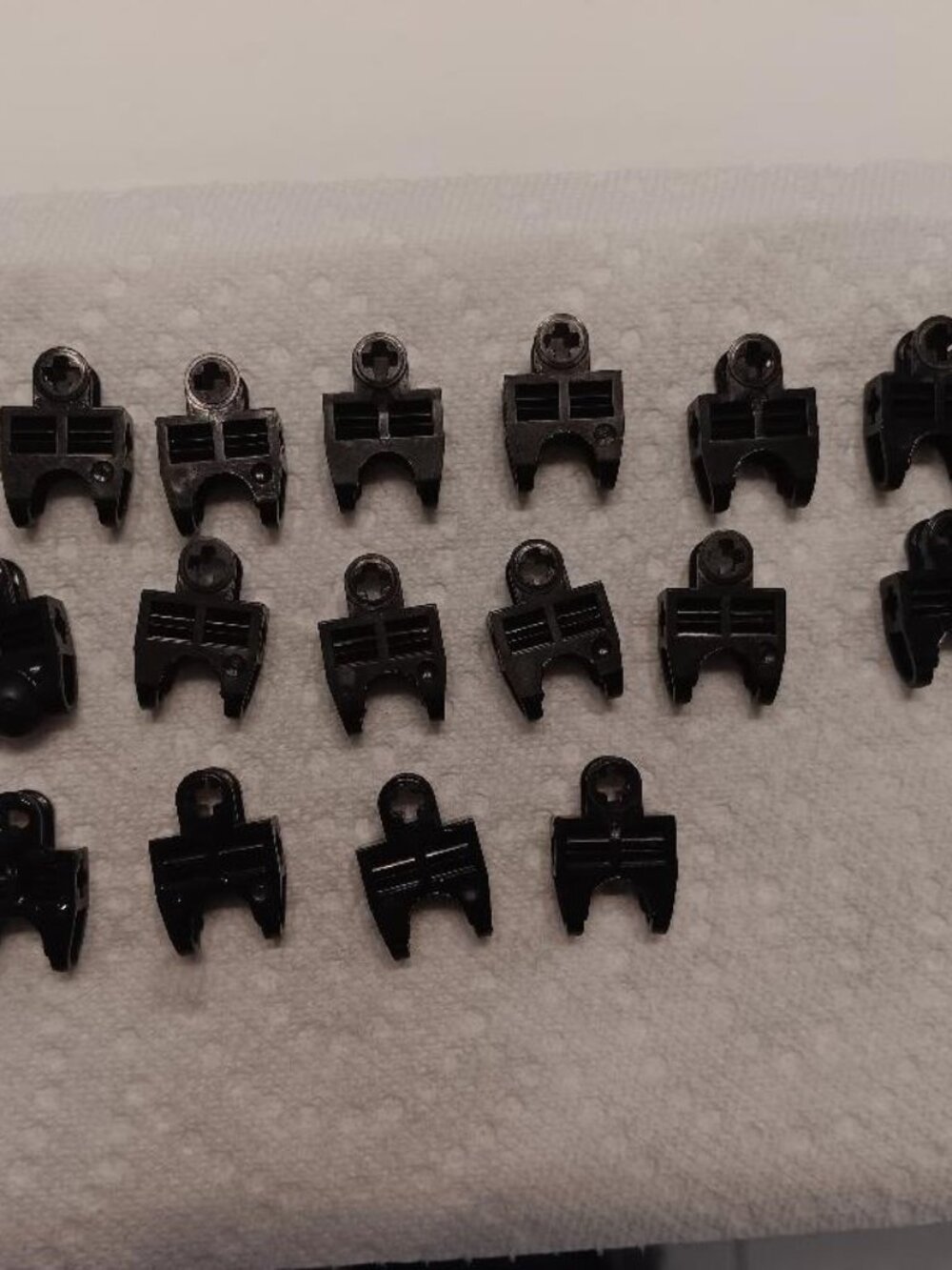 20 Pcs Lego Technic Bionicle Axle Connectors w Ball Joint Socket Black Replaceme